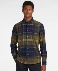 M's Edderton Tailored Shirt Classic Tartan - view: 1