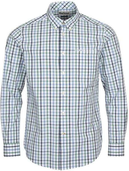 M's Eldon Tailored Fit Shirt Green, view: 0