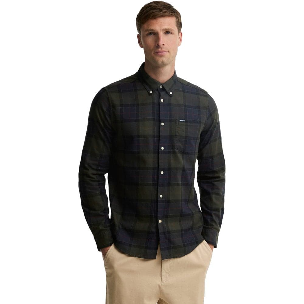 M's Fortrose Shirt Shadow Classic Tartan, view: 2