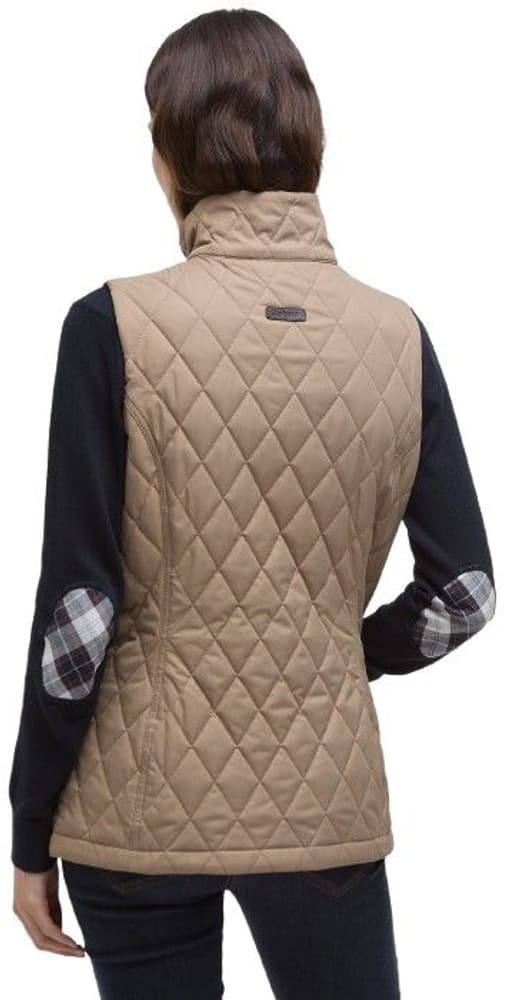 W's Keeper Wear Quilted Gilet Military Brown, view: 2