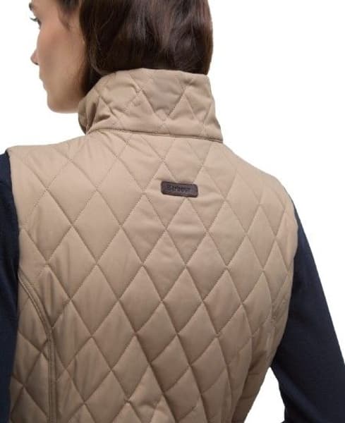 W's Keeper Wear Quilted Gilet Military Brown, view: 4