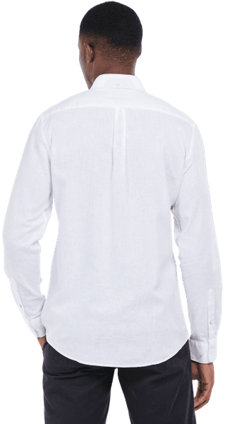 M's Nelson Tailored Fit Shirt White, view: 4