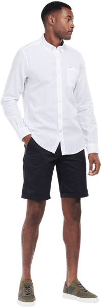 M's Nelson Tailored Fit Shirt White, view: 5