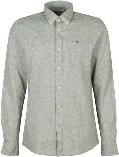 M's Nelson Tailored Fit Shirt Olive, view: 0