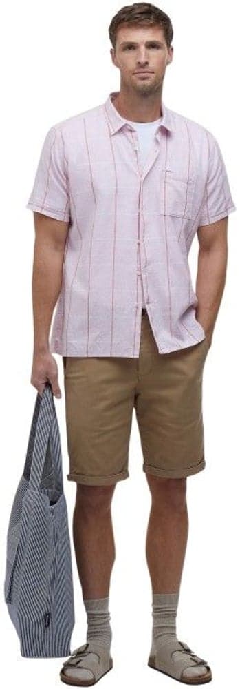 M's Washed Twill Chino Shorts Stone, view: 1