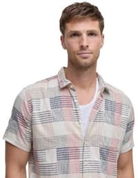 M's Oakshore Summer Fit Shirt Washed Stone - view: 3