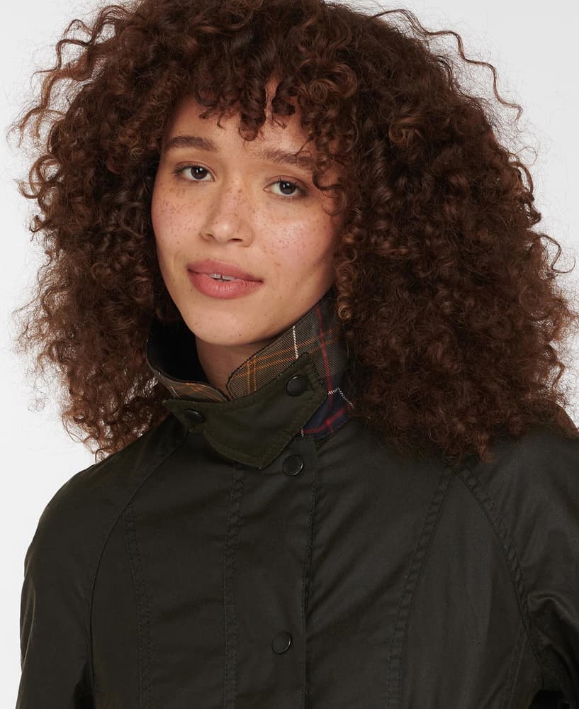 W's Classic Beadnell Jacket Olive, view: 5