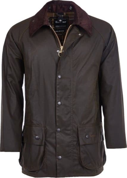 M's Classic Beaufort Wax Jacket Dark Olive, view: 0