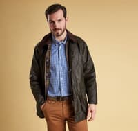 M's Classic Beaufort Wax Jacket Dark Olive - view: 1
