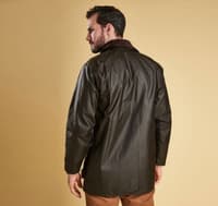 M's Classic Beaufort Wax Jacket Dark Olive - view: 4