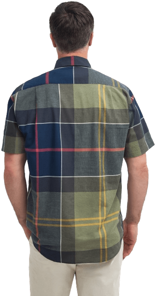 M's Douglas Relaxed Fit S/S Shirt Classic Tartan, view: 3