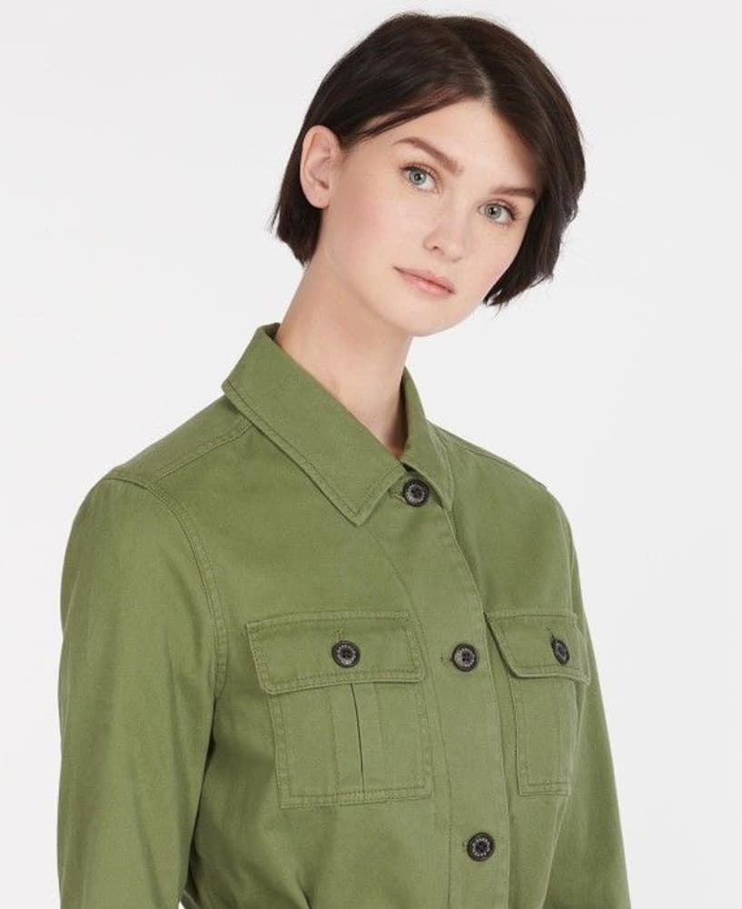 W's Victoria Utility Overshirt, Bay Leaf, view: 4