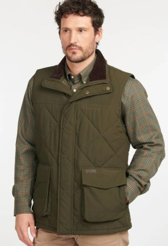 M's Winterd Gilet Dark Olive, view: 1