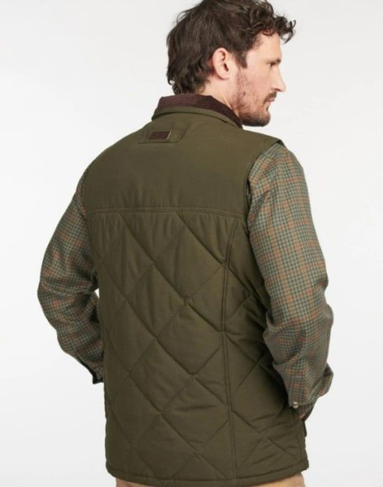 M's Winterd Gilet Dark Olive, view: 2