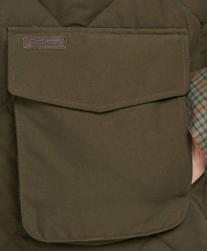 M's Winterd Gilet Dark Olive, view: 4