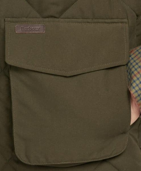 M's Winterd Gilet Dark Olive, view: 4