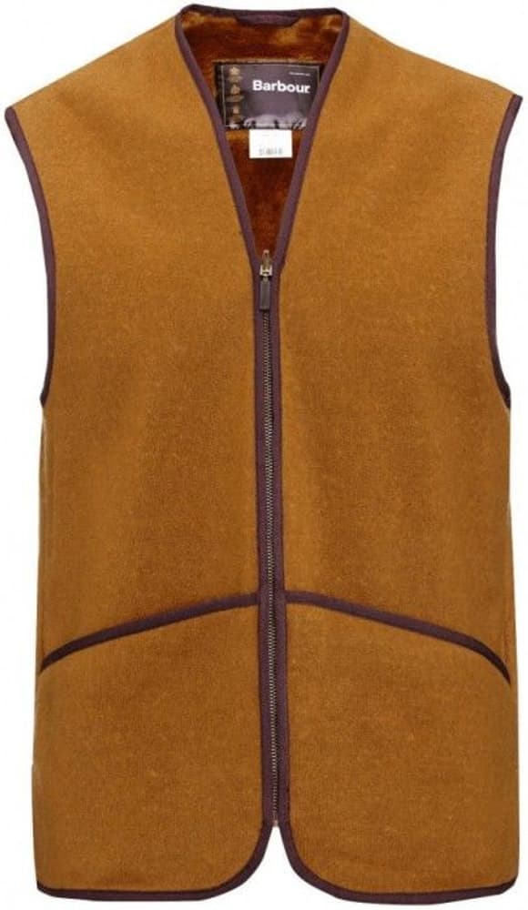 Warm Pile Waistcoat/Zip-In Liner Brown, view: 0
