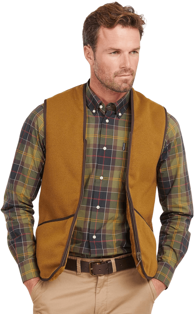 Warm Pile Waistcoat/Zip-In Liner Brown, view: 1