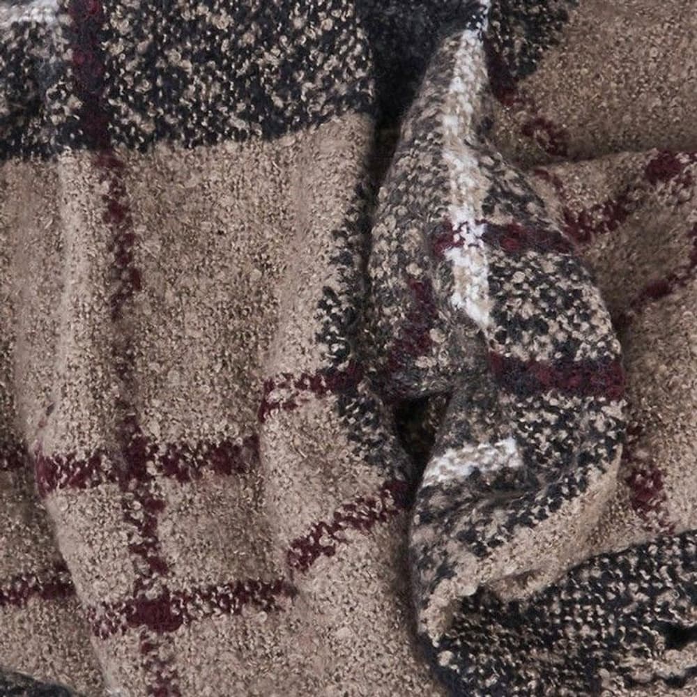 Tartan Boucle Scarf Winter Dress Tartan, view: 2