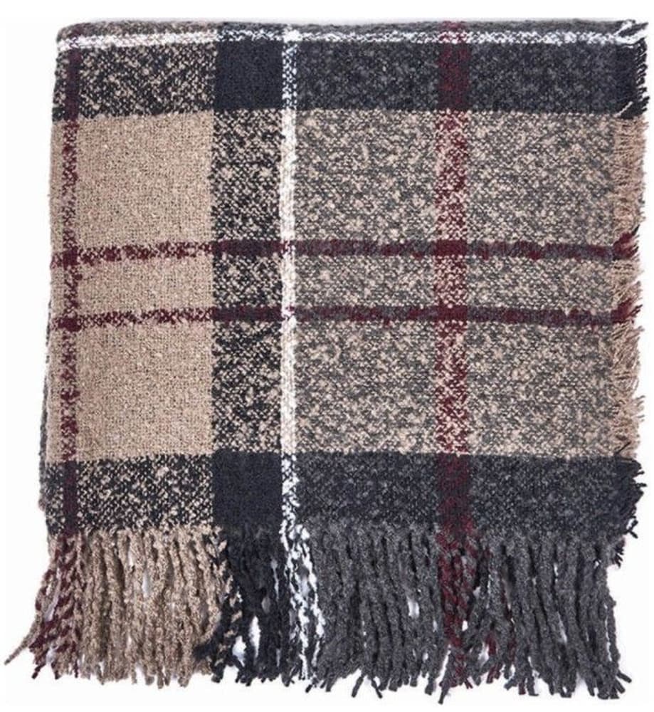 Tartan Boucle Scarf Winter Dress Tartan, view: 1
