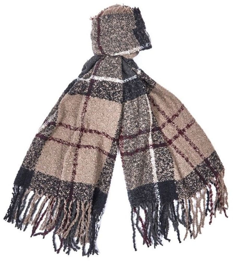Tartan Boucle Scarf Winter Dress Tartan, view: 0