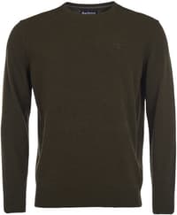 M's Essential Lambswool Crew Neck Neck Seaweed - view: 0
