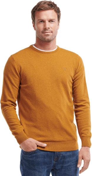 M's Essential Lambswool Crew Neck Neck Dark Copper, view: 2