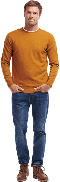 M's Essential Lambswool Crew Neck Neck Dark Copper - view: 4