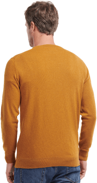 M's Essential Lambswool Crew Neck Neck Dark Copper, view: 3