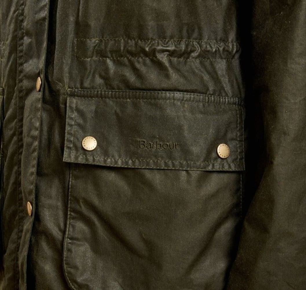 W's Lightweight Durham Wax Jacket Archive Olive, view: 3