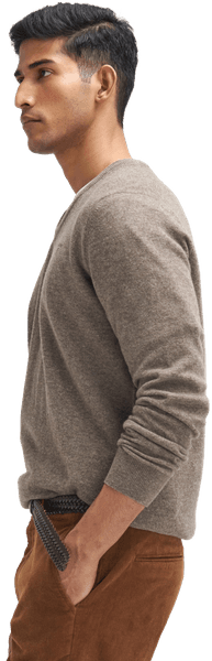 M's Stretch Tailored Fit Corduroy Dark Honey, view: 1