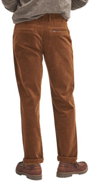 M's Stretch Tailored Fit Corduroy Dark Honey, view: 4
