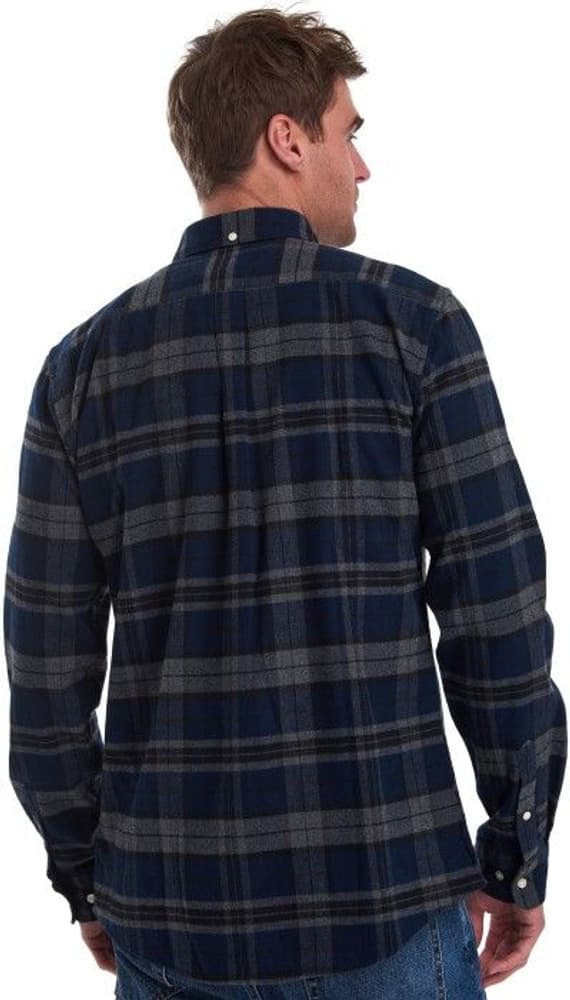 M's Highland Check 19 Tailored Shirt Grey Marl, view: 1