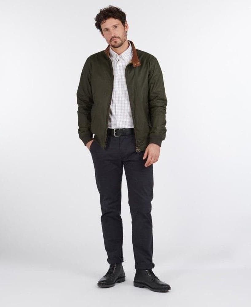 M's Lightweight Royston Waxed Jacket Archive Olive, view: 3
