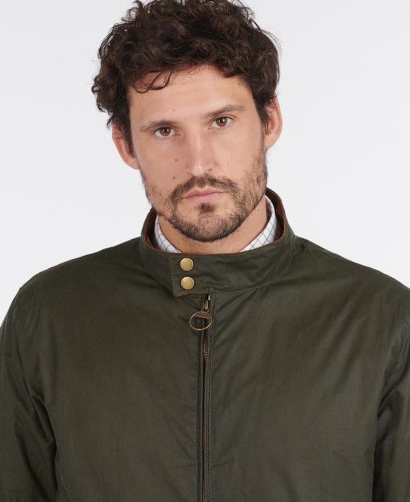 M's Lightweight Royston Waxed Jacket Archive Olive, view: 4