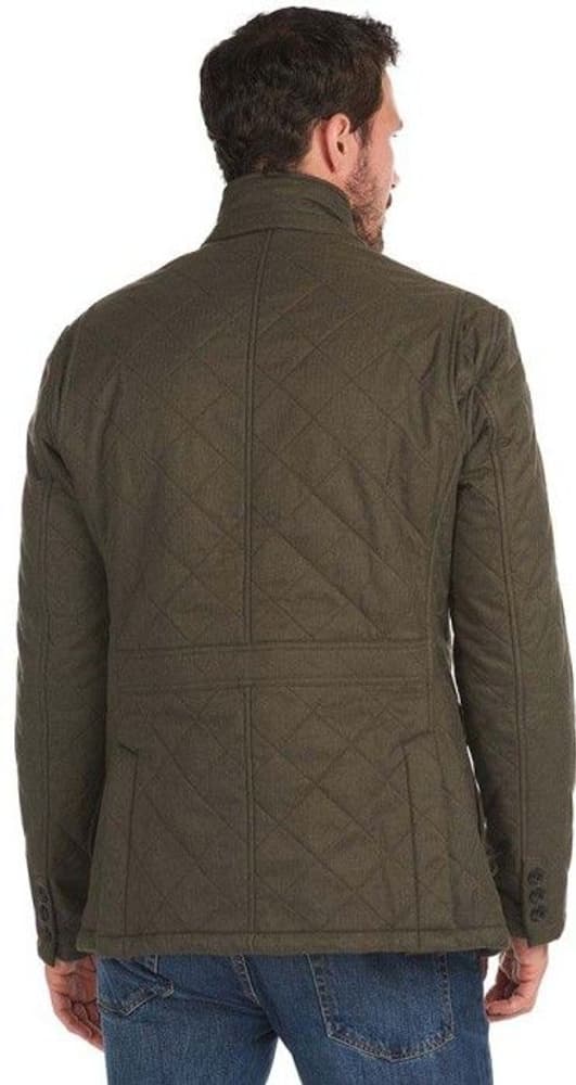 M's Rellond Quilted Polar Fleece Jacket Olive, view: 3