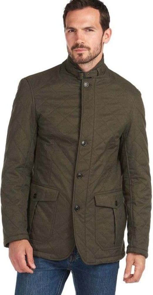 M's Rellond Quilted Polar Fleece Jacket Olive, view: 1