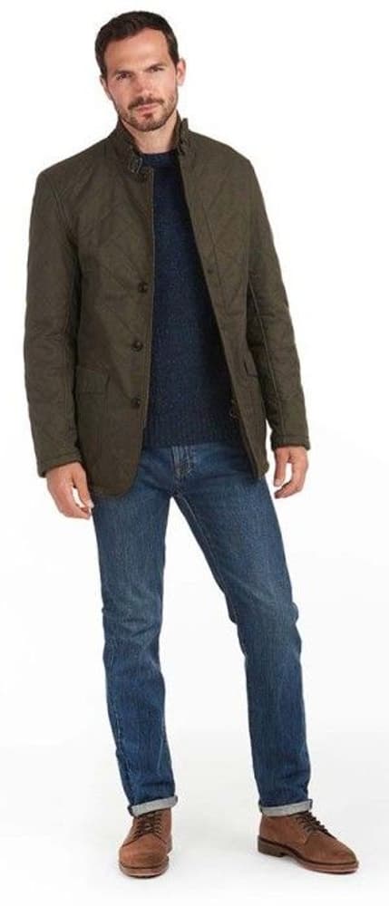 M's Rellond Quilted Polar Fleece Jacket Olive, view: 2
