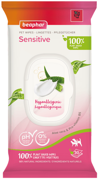 BIO Pet Wipes Sensitive 30 pack, view: 0
