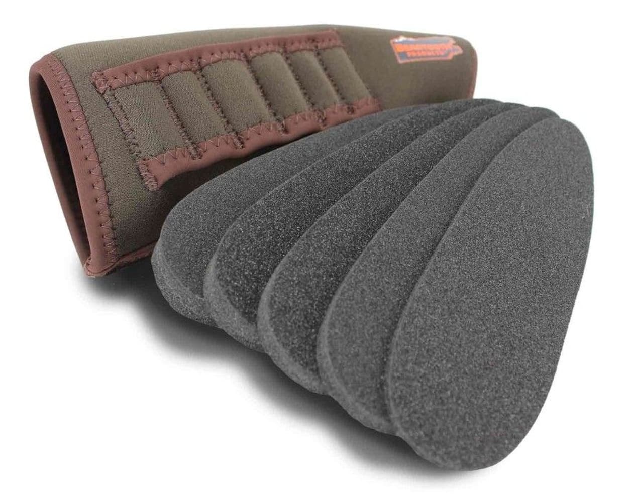 Beartooth Kolbeforhøyer med patronholder Brun, view: 1