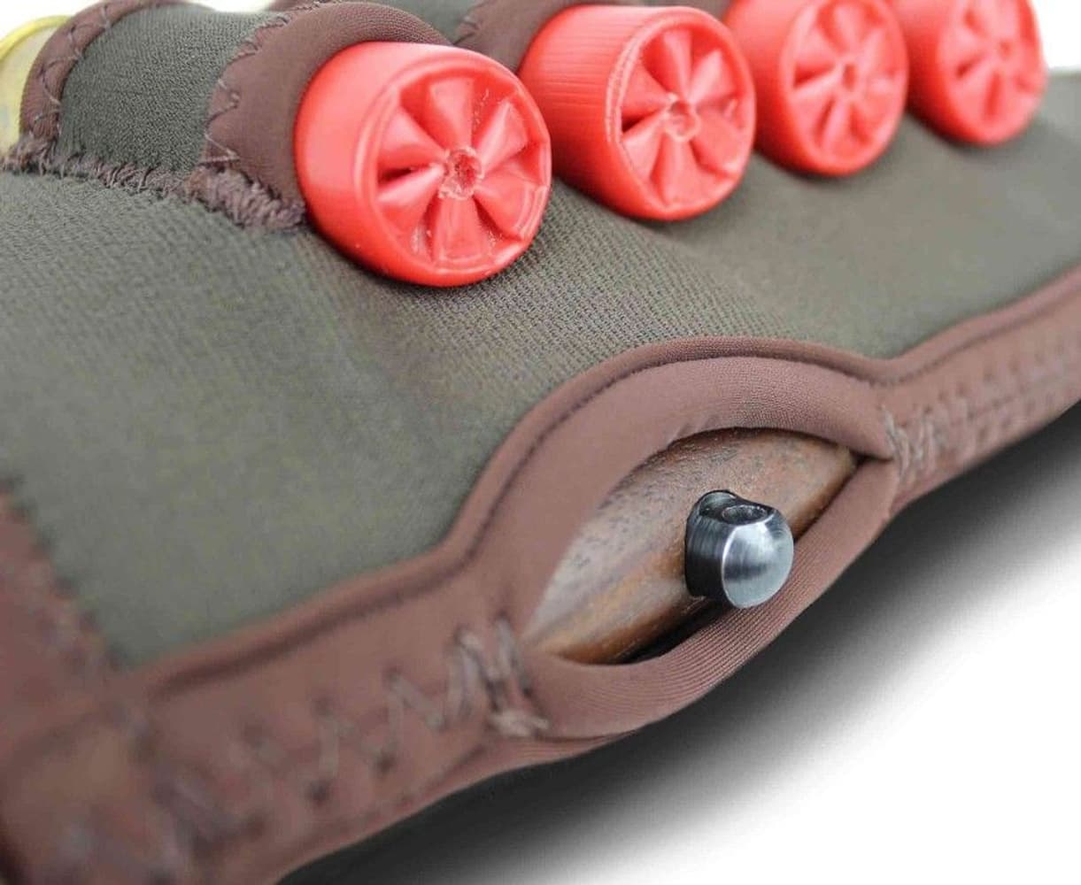 Beartooth Kolbeforhøyer med patronholder hagle Brun, view: 2