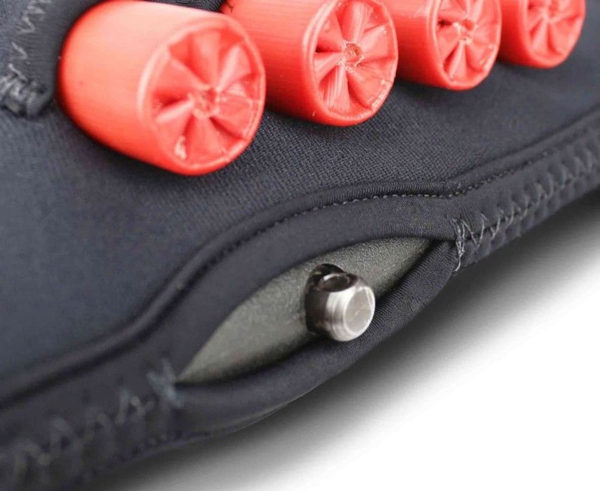 Beartooth Kolbeforhøyer med patronholder hagle Svart, view: 2