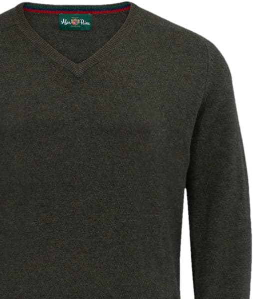 Streetly V-Neck Pullover Seaweed, view: 1