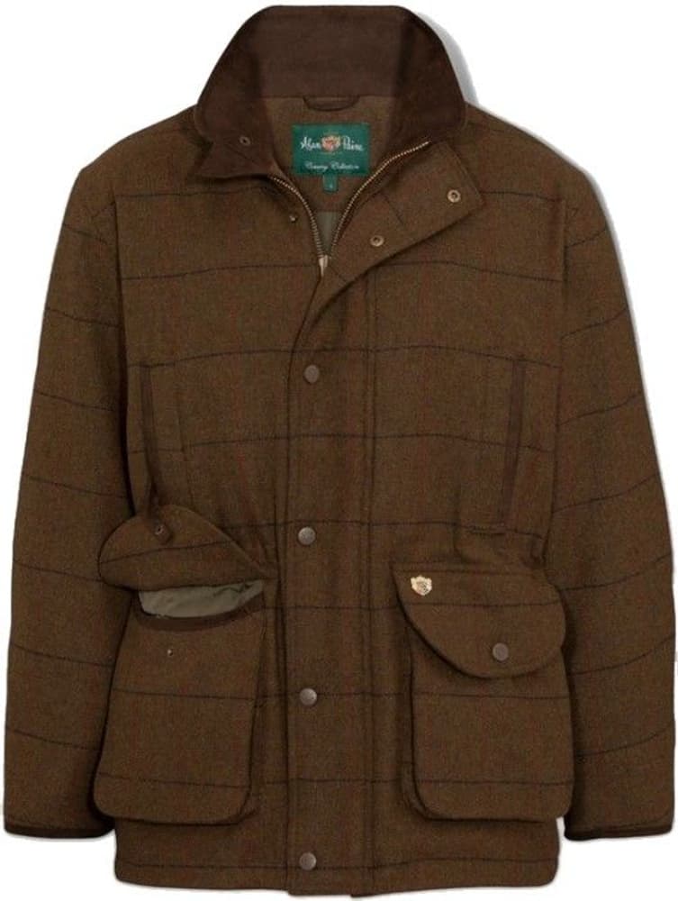 M's Combrook Waterproof Tweed Shooting Field Coat Acorn, view: 0