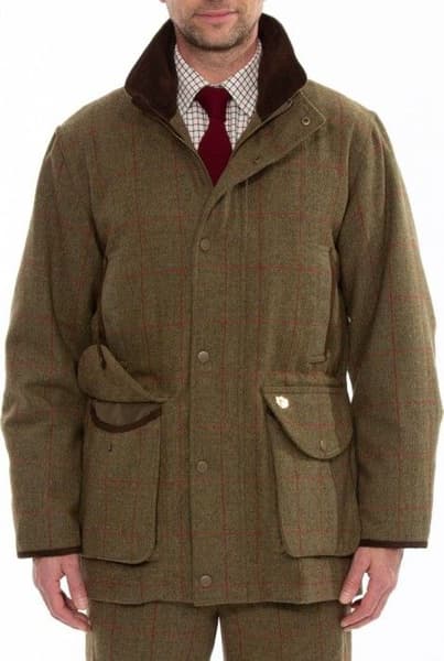 M's Combrook Waterproof Tweed Shooting Field Coat Sage, view: 1