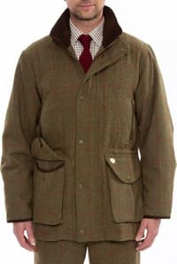 M's Combrook Waterproof Tweed Shooting Field Coat Sage - view: 1