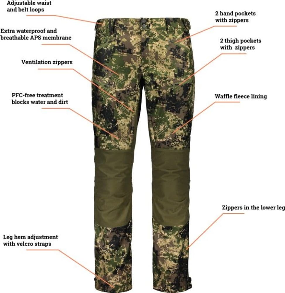 M's Raptor Pant BlindTech Invisible, view: 2