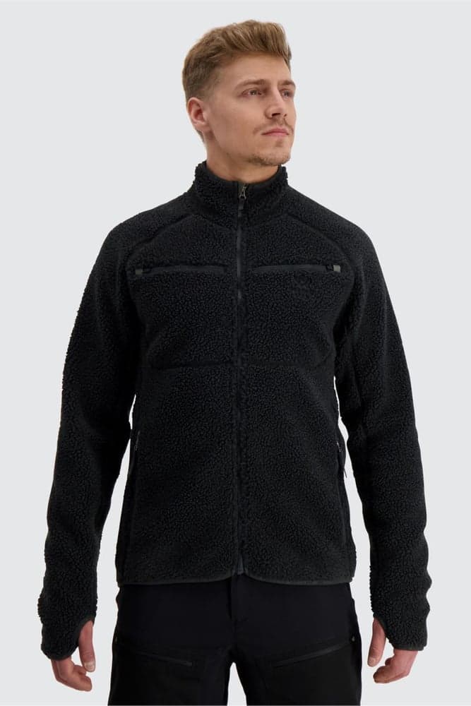 M's Teddy Jacket Dark Grey, view: 3