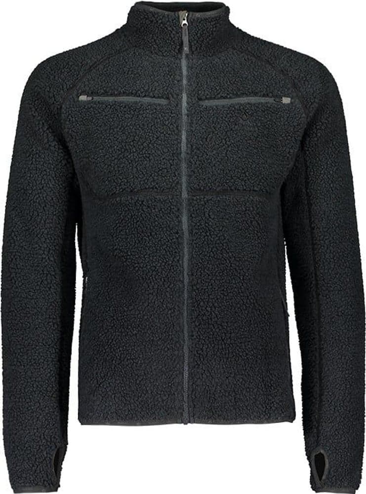 M's Teddy Jacket Dark Grey, view: 0