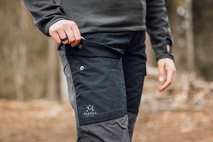 M's Comfort Pant Black/Grey, view: 1